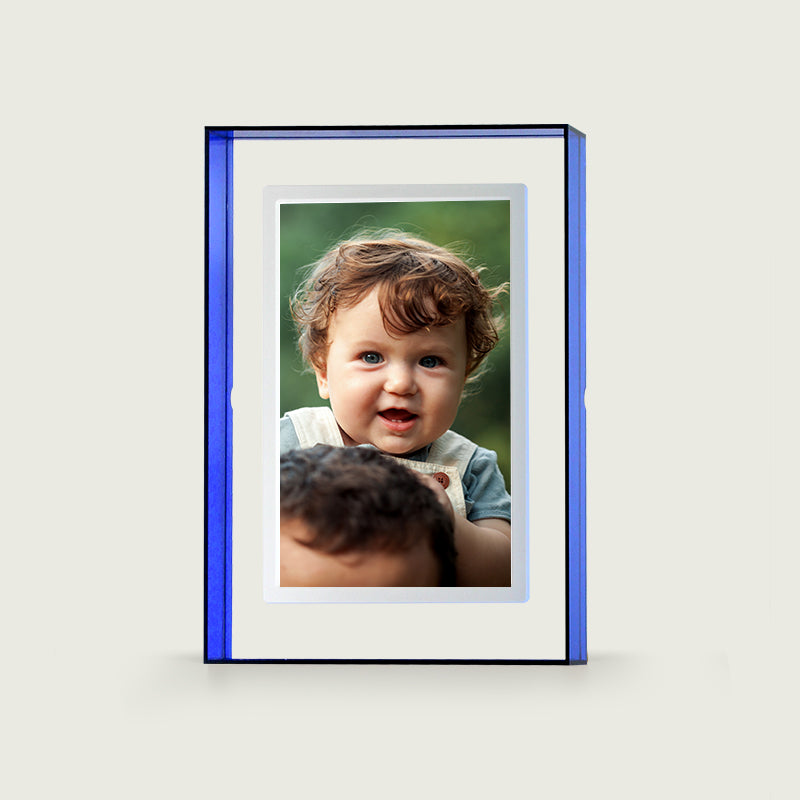 Pinpin 2.0 Blue Acrylic Digita Frame