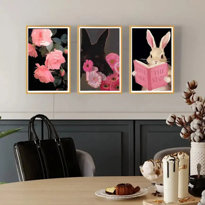 Pinpin Magnetic Multi-Screen Digital Frame: A Wall Adorned with Various Framed Pictures,free serial adapter - PinturaLife