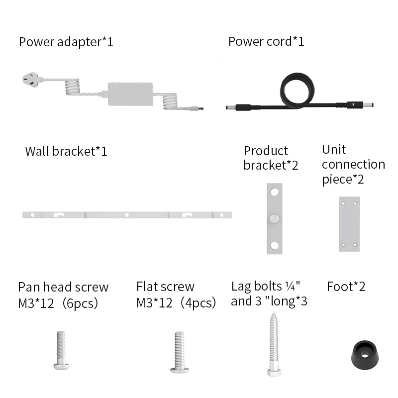 Pintab Series Adapter Kits (including bracket and screws)